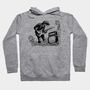 Rock Star Fog Machine | Gifts for Guitar Players Tee Hoodie